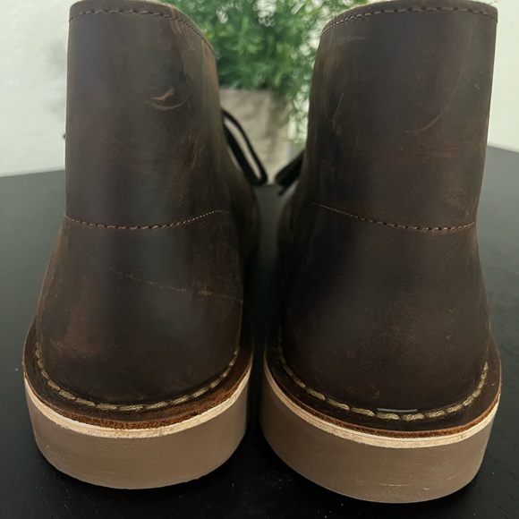 Dark Brown Leather Chukka Boots - Size 8 - Clark’s - Picture 2 of 3